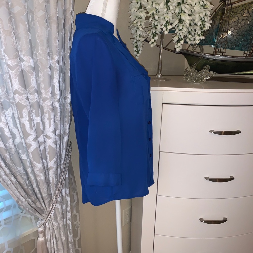 Elementz blue button down shirt - Picture 2 of 14
